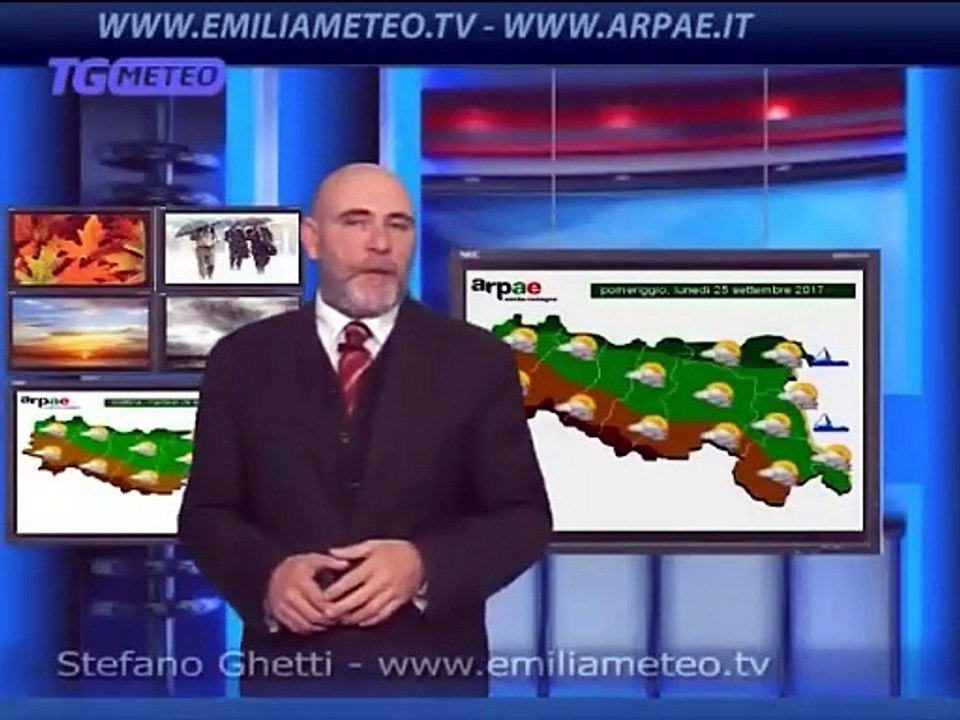 Il meteo di martedì 26 settembre