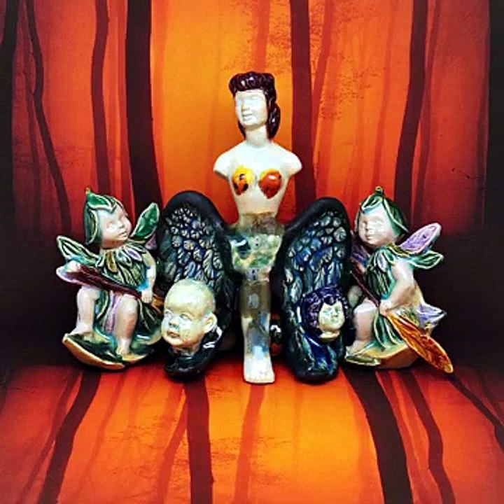 The Amputee Aerial and Her Rowing Pixies ✨🧚🚣  Ceramic Violations