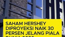 Saham Hershey Diproyeksi Naik 30 Persen Jelang Piala Dunia 2026