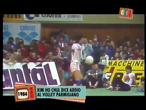 Sembra ieri: Kim Ho Chul dice addio al volley parmigiano (1984)