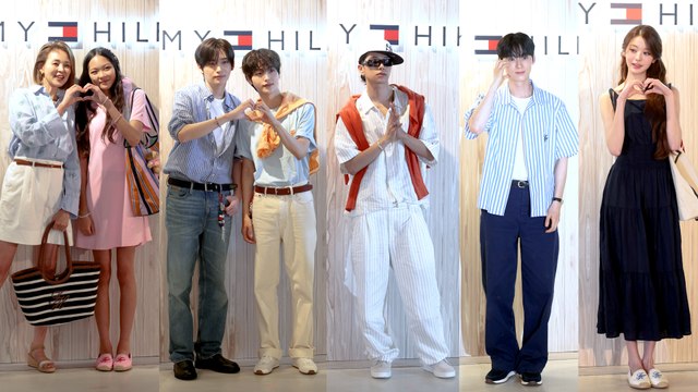야노 시호-타잔-황민현-장원영 등, 타미힐피거 포토콜 참석 #tommyhilfiger