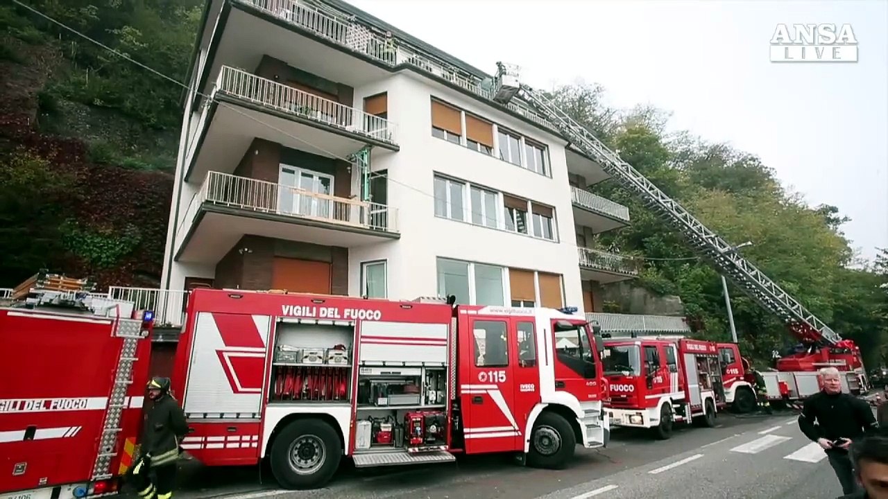 Incendio a Como, morti padre e tre bambini
