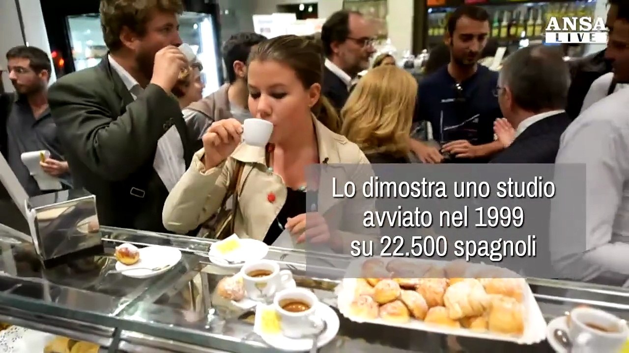 Il caffe', elisir di lunga vita
