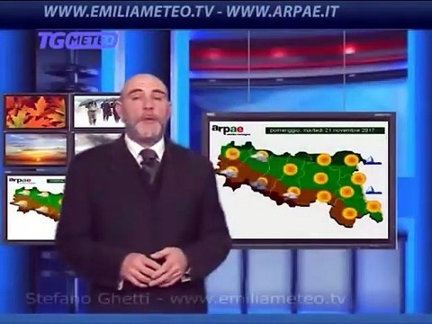 Previsioni meteo di mercoledì 22 novembre