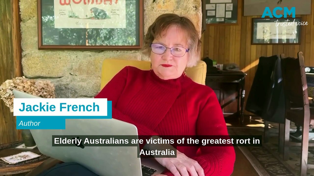 Aged care in Australia is a 'rort': Jackie French