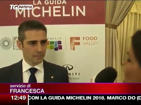 Federico Pizzarotti intervenuto alla presentazione della Guida Micheline 2018