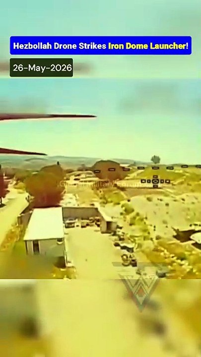 Hezbollah FPV Drone Penetrates Iron Dome AIR Defense
