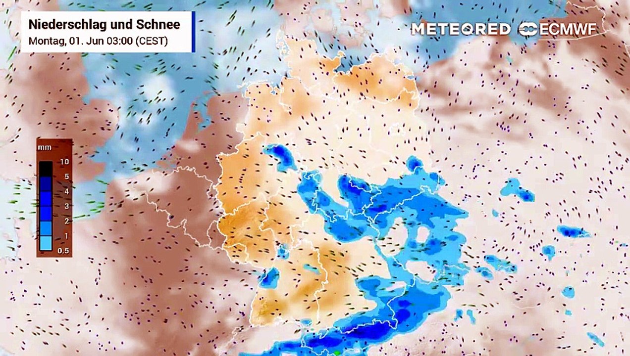 Es wird eine wechselhafte erste Juniwoche!