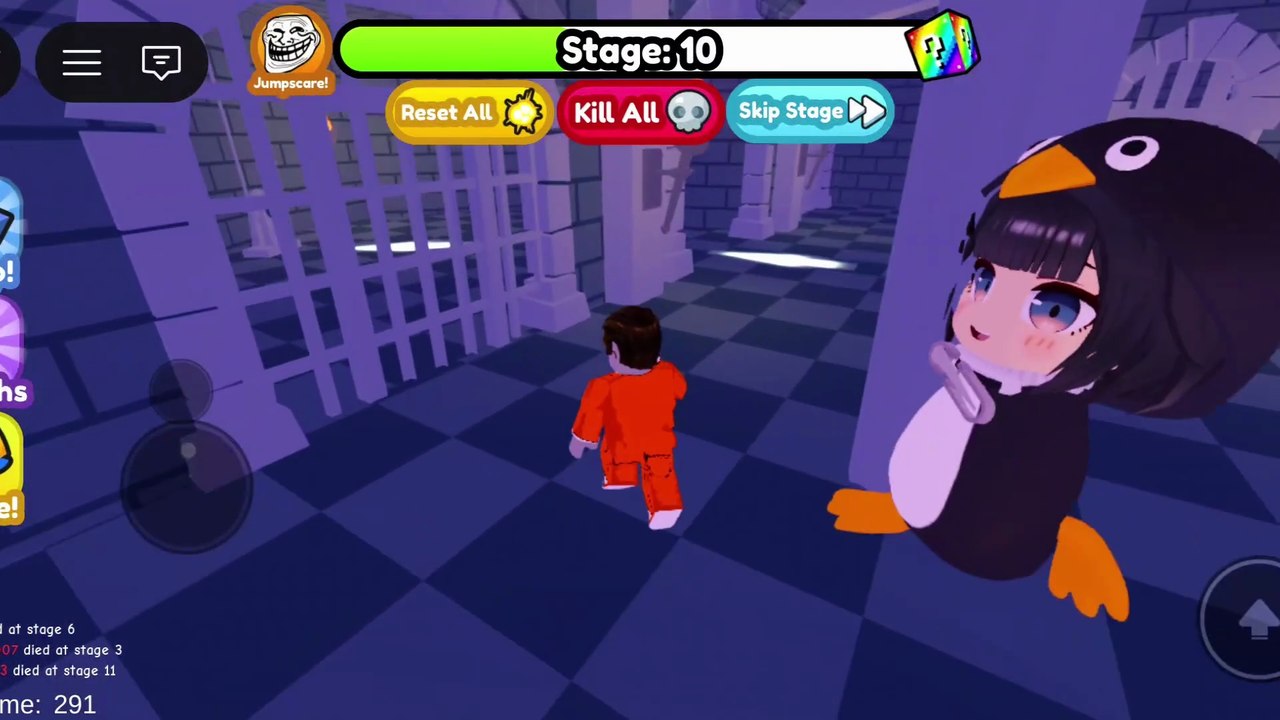 GUGUGAGA Penguin PRISON RUN Obby New Update #roblox  #robloxfyp  #robloxgames