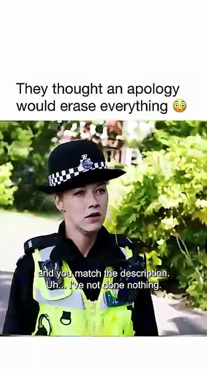 Apology not accepted