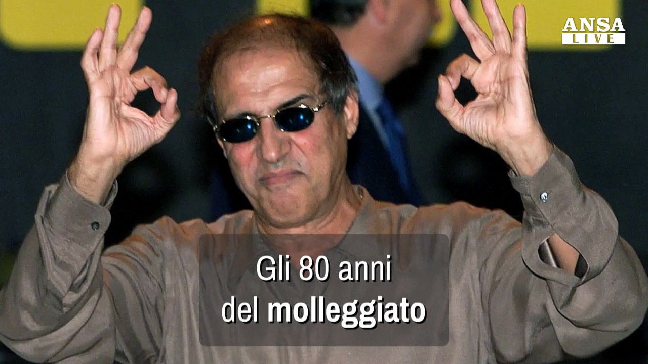 Celentano spegne 80 candeline