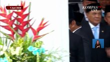 Kompak! Presiden Prabowo dan Megawati Sambut Para Siswa di Hari Lahir Pancasila