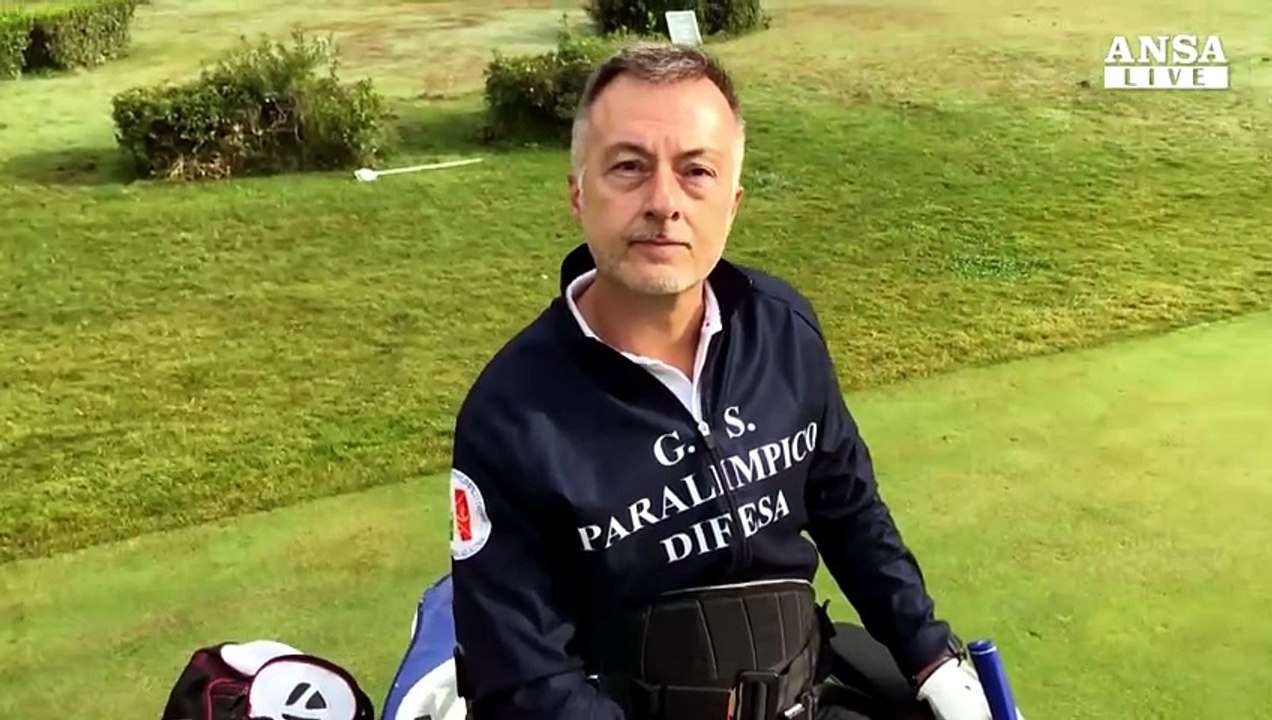 Il tenente colonnello "rinato" con il golf