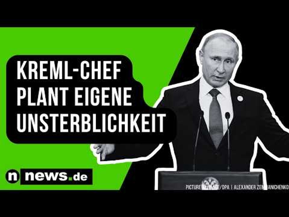 Wladimir Putin: Kreml-Chef plant eigene Unsterblichkeit - so will er den Tod überlisten