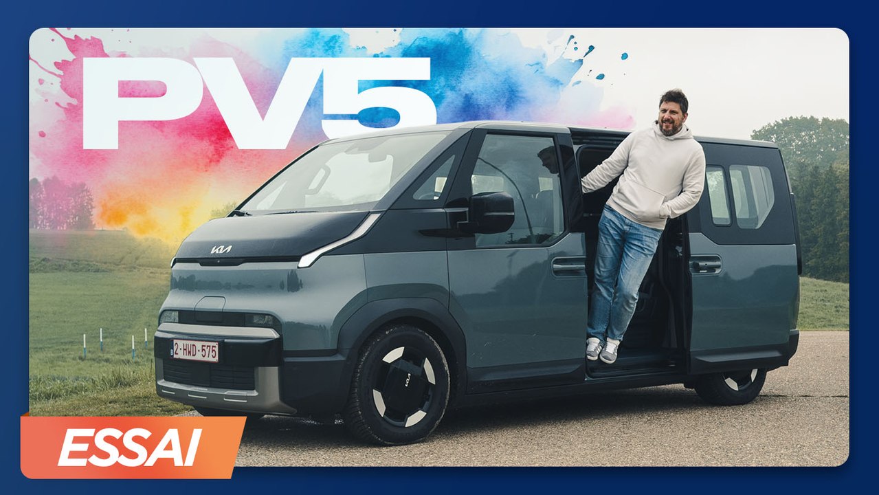 Kia PV5 : l’utilitaire électrique nouvelle génération à l’essai (Essai détaillé)