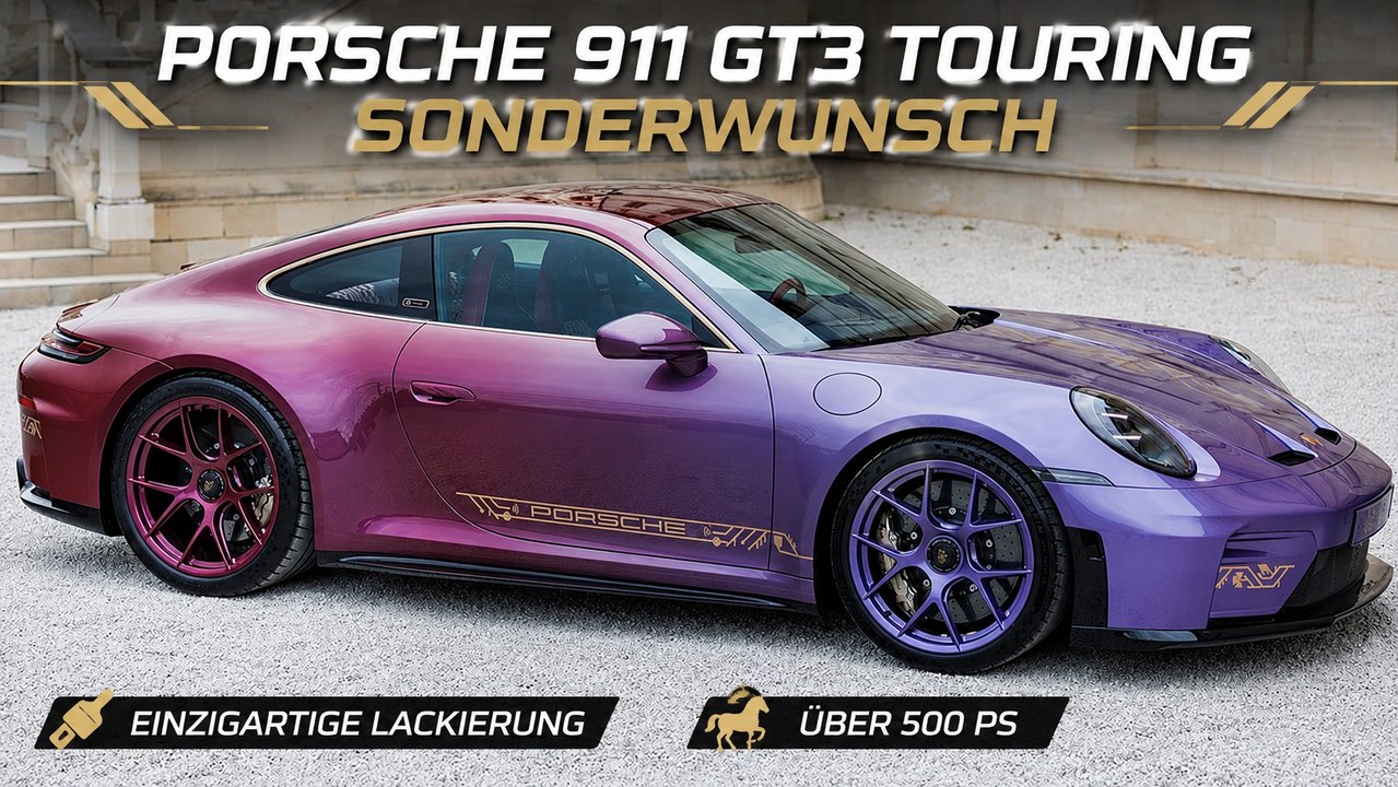 Porsche 911 GT3 Touring Tree of Life für Moldaus Weinelite