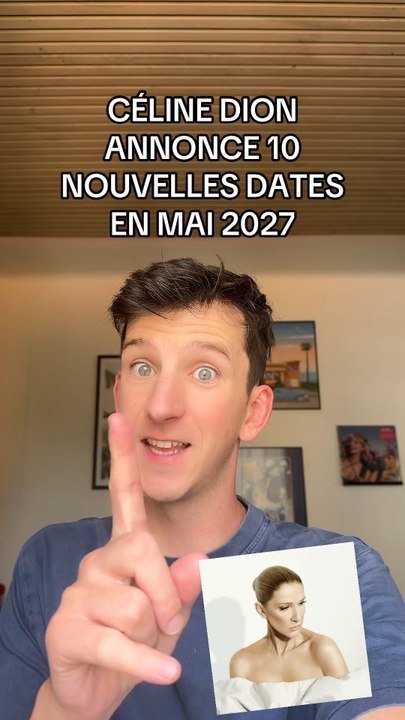 CÉLINE DION ANNONCE 10 NOUVELLES DATES !!