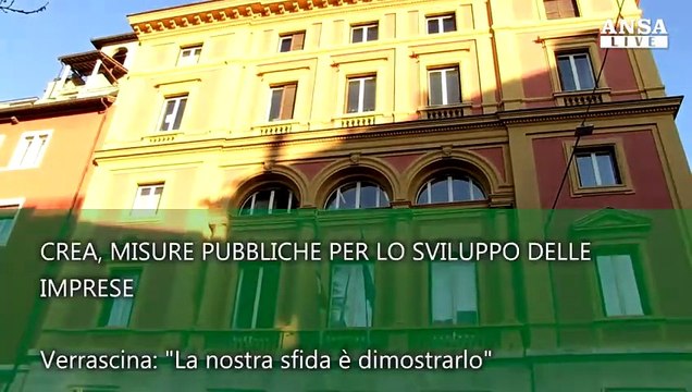 CREA - Misure pubbliche per lo sviluppo delle imprese