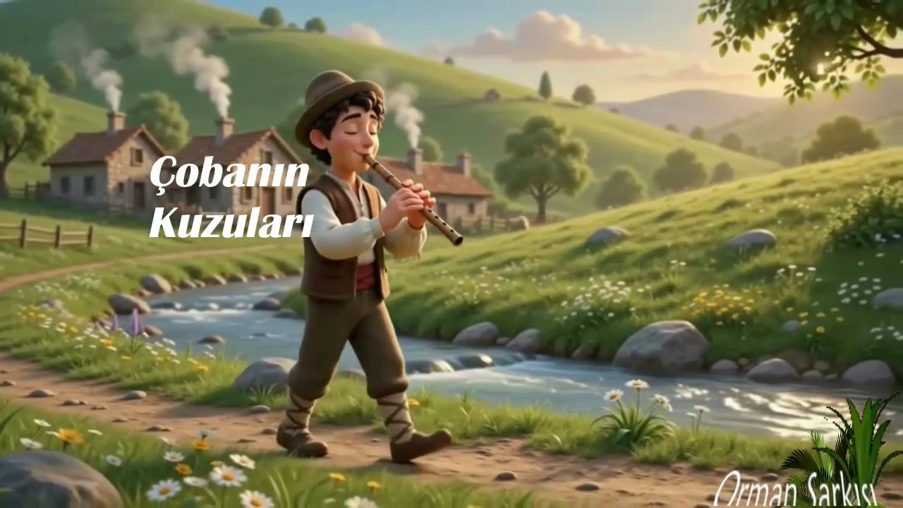 Çobanın Kuzuları Söz Aynur Avcı Müzik AI Doğadan Besteler Çocuk Şarkısı