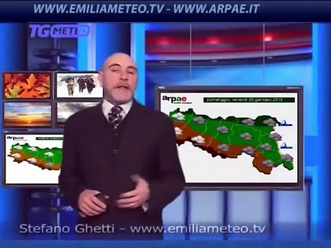 Previsioni meteo per sabato 27 gennaio