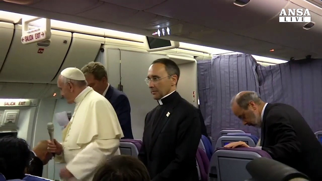 Papa: su Barros ho usato parole errate,chiedo scusa
