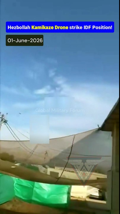 Hezbollah Kamikaze Drone Wounds 4 IDF Soldiers