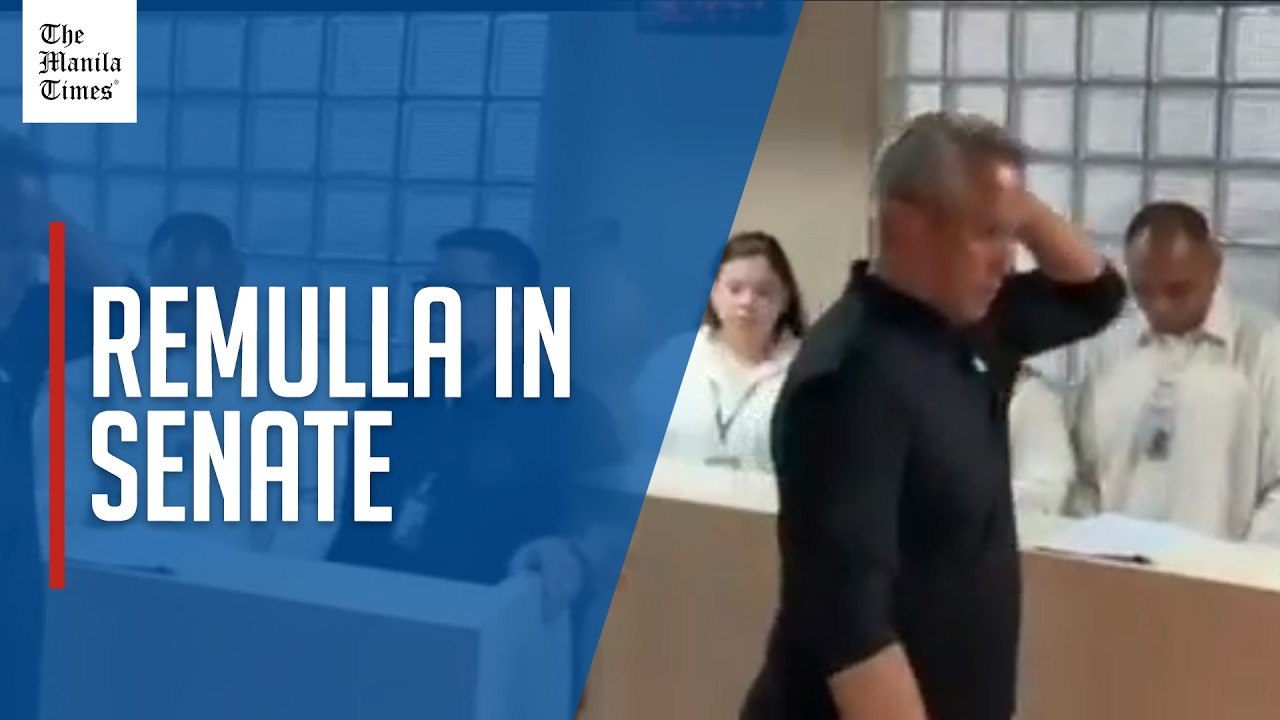 DILG chief arrives in Senate