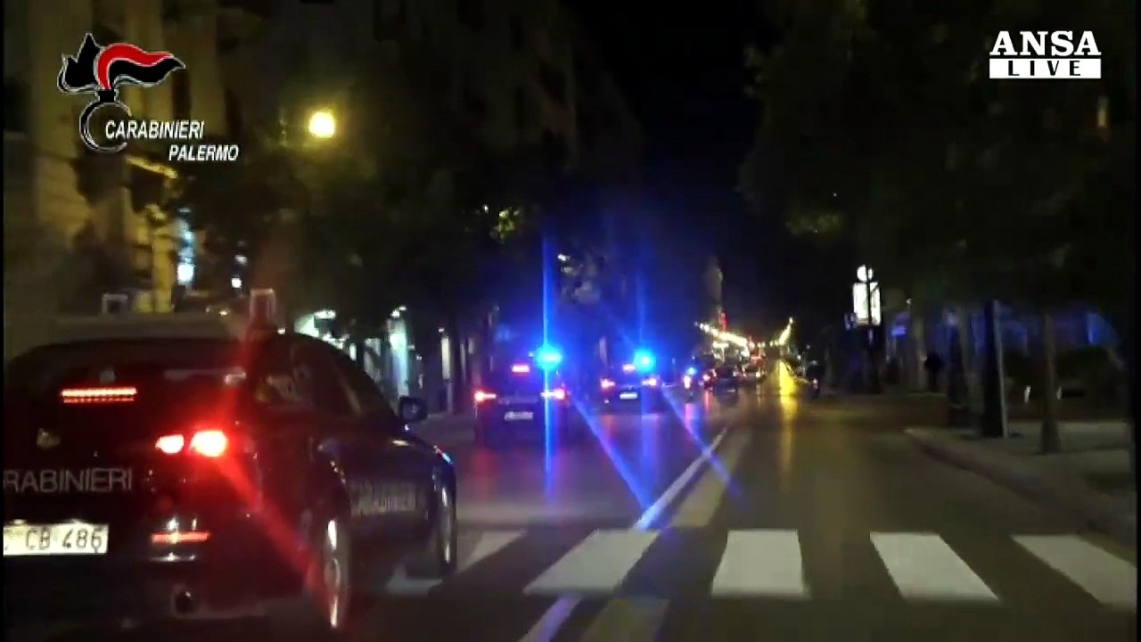 Mafia: blitz a Palermo, 25 arresti