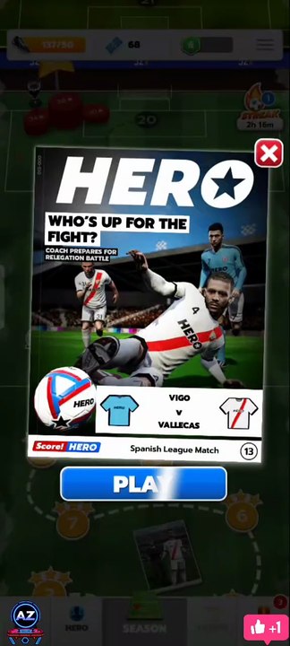 Score Hero : Level 13