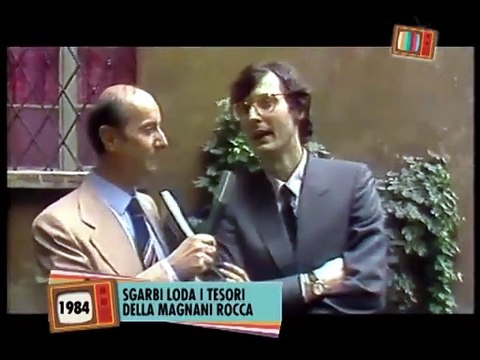 Sgarbi loda i tesori della Magnani Rocca (1984)