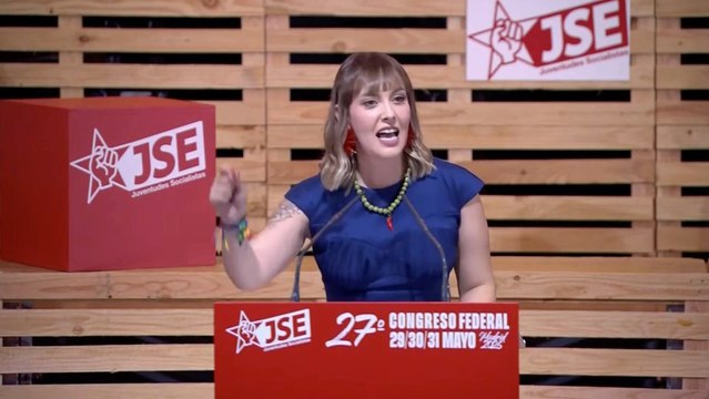 La nueva líder de Juventudes Socialistas se abraza al sanchismo más extremista con insultos sin freno contra PP y VOX