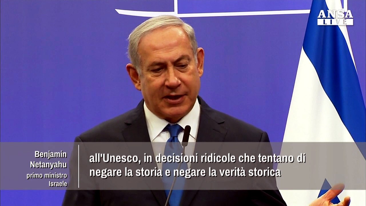 Netanyahu: Gerusalemme capitale e Stato ebraico