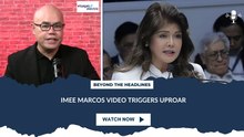 Imee Marcos Video Triggers Uproar