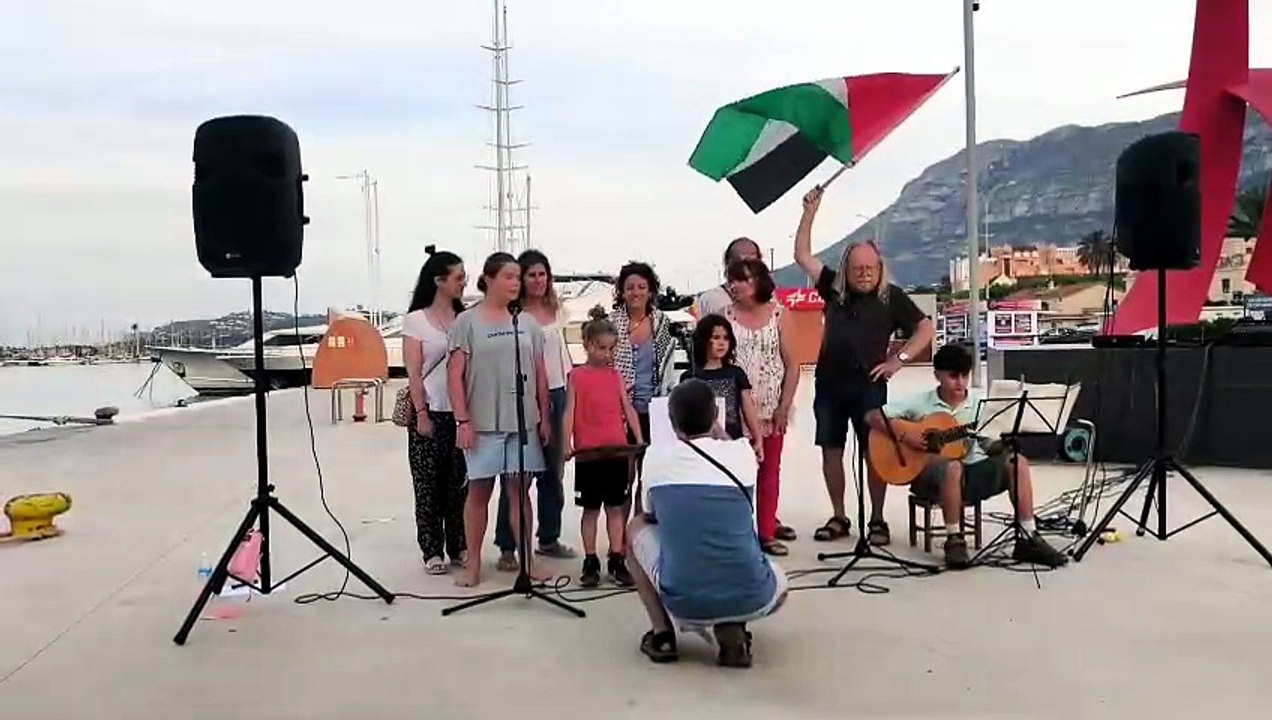 ACTO DE SOLIDARIDAD CON LA INFANCIA PALESTINA- DÉNIA