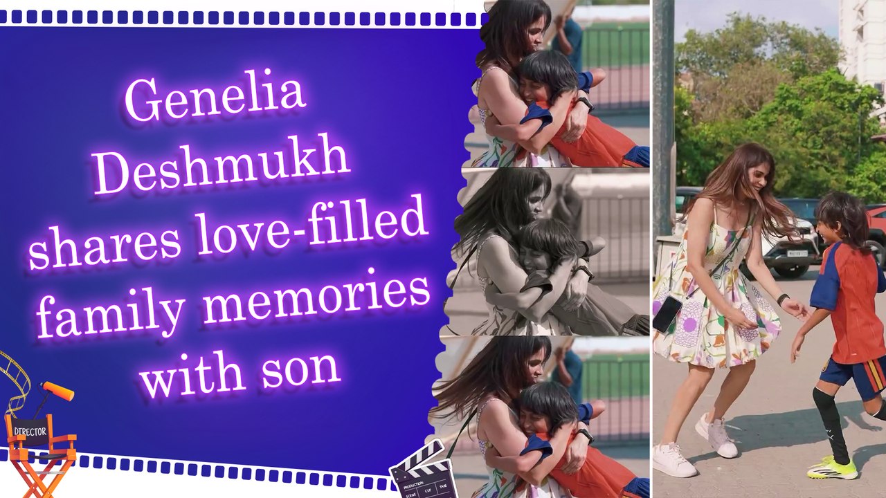 Genelia Deshmukh celebrates special forever fan moments with son Rahyl on his 10th birthday