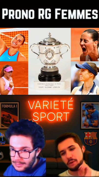 VOICI NOS PRONOS DE ROLAND-GARROS POUR LE TABLEAU FÉMININ !
