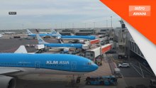 KLM batal penerbangan ke Uganda
