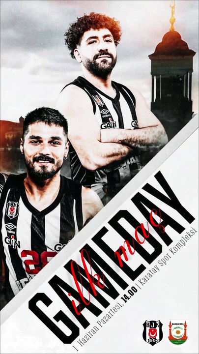 #BeşiktaşınMaçıVar 🦅  🏆 Tekerlekli Sandalye Basketbol Süper Ligi 🏀 Play-Off Çeyrek Final 1. Maç