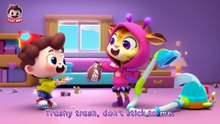 Vacuum Cleaner And Trash Song! Good Habit - Safety Rules - Kids Song - Yes!Neo {14}