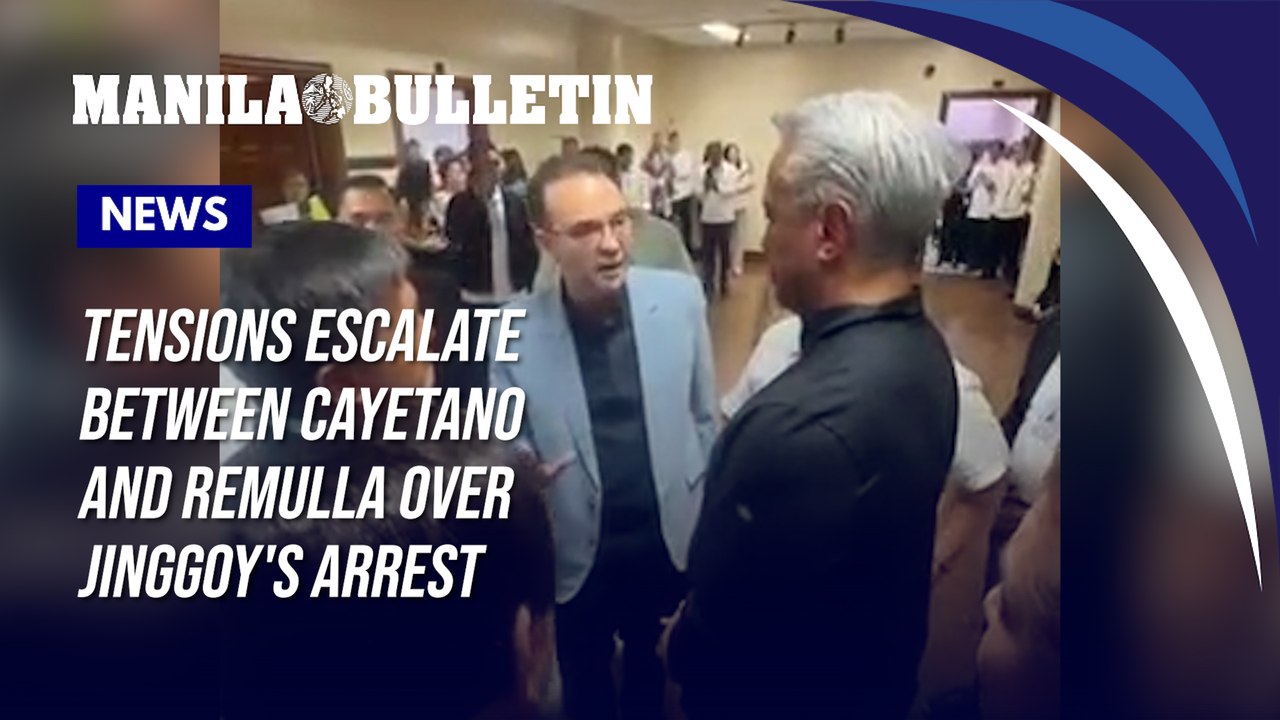 Tensions escalate between Cayetano and Remulla...