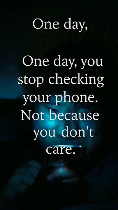 When You Finally Stop Waiting 💔