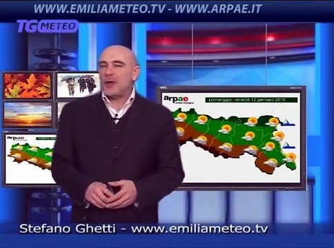 Previsioni meteo per sabato 13 gennaio