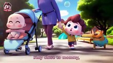 Don't Go With Strangers! Baby Policeman Neo - Kids Safety Tips - Kids Songs - Yes!Neo {15}