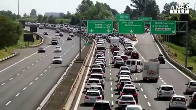 Esodo di Ferragosto, traffico da bollino nero sulle strade