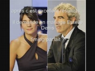 Jean-Michel Larqué tacle  Raymond Domenech