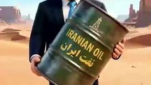 Trump STOLE Iran’s Oil Barrel… Then Ran For His Life 😂🏜️🔥