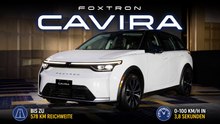 Foxtron Cavira fordert Tesla Model Y mit starker Technik heraus