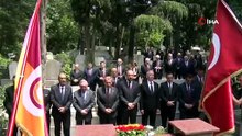 Dursun Özbek, Ali Sami Yen ve Süleyman Seba’nın kabrini ziyaret etti | Ajansspor | IHA