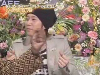 Stevie Wonder and Smap