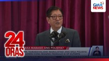 PBBM, nababahalang mabaligtad ang mga polisiya ng admin kung maging pangulo si VP Duterte | 24 Oras